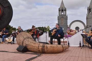 Viva Canarias graba su primer programa en Telde (Foto Francisco Javier Santana)